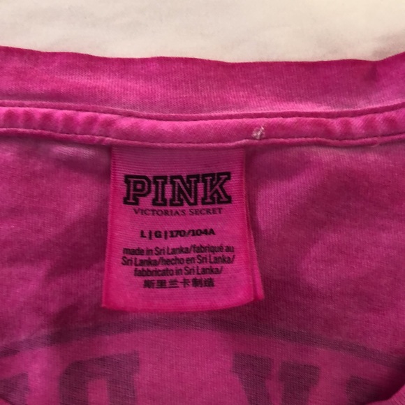 Pink Victoria’s Secret shirt - Picture 2 of 9